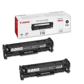 Toner Canon CRG718BK Twin Pack [2662B005AA]