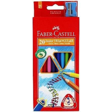 Kredki Trójkątne Faber-Castell 