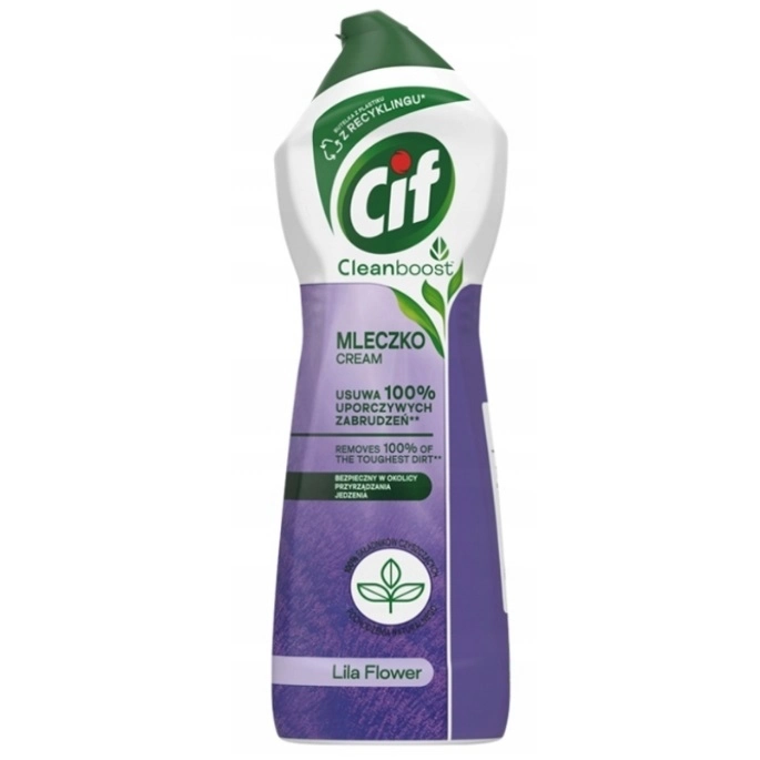 Mleczko czyszczące CIF Lila Flower