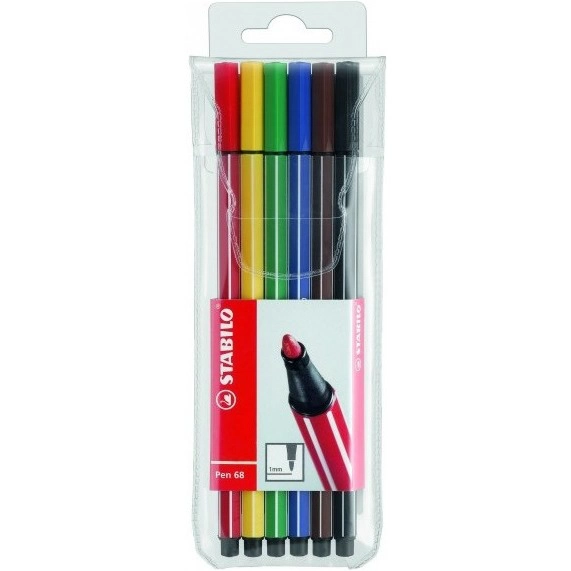 Flamastry STABILO PEN 68